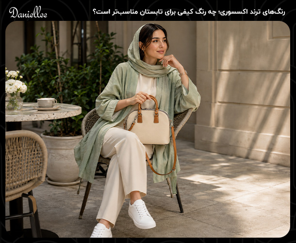 رنگ ‌های ترند تابستان ۱۴۰۵؛ راهنمای ست کردن کیف، کفش و لباس