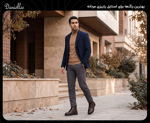 استایل پاییزی مردانه؛ راهنمای ست کردن یک تیپ شیک پاییزی