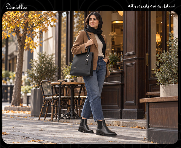 استایل پاییزی زنانه؛ ایده‌ هایی برای یک استایل شیک و کاربردی
