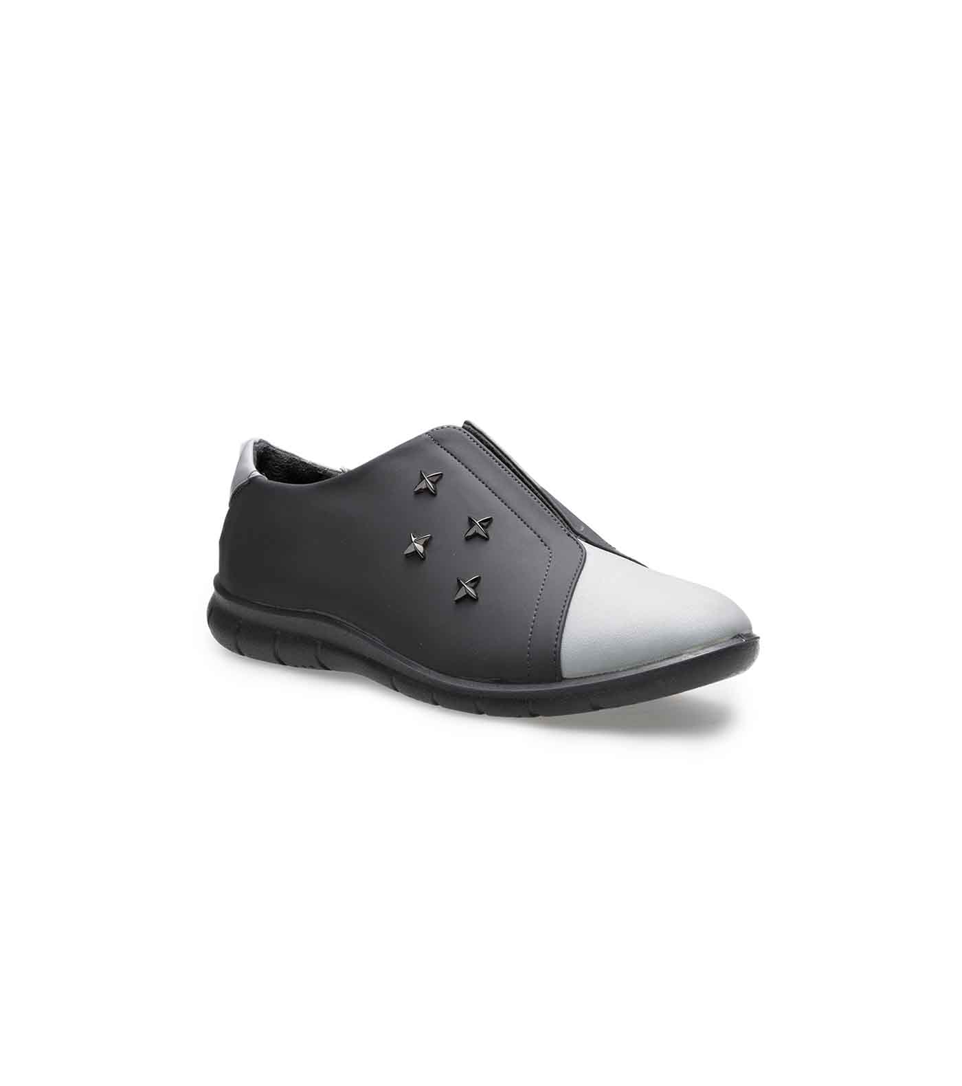کفش چرم مصنوعی روزمره نوجوان Teen Sneaker