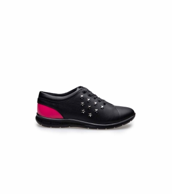 کفش چرم مصنوعی روزمره نوجوان Teen Color Sneaker