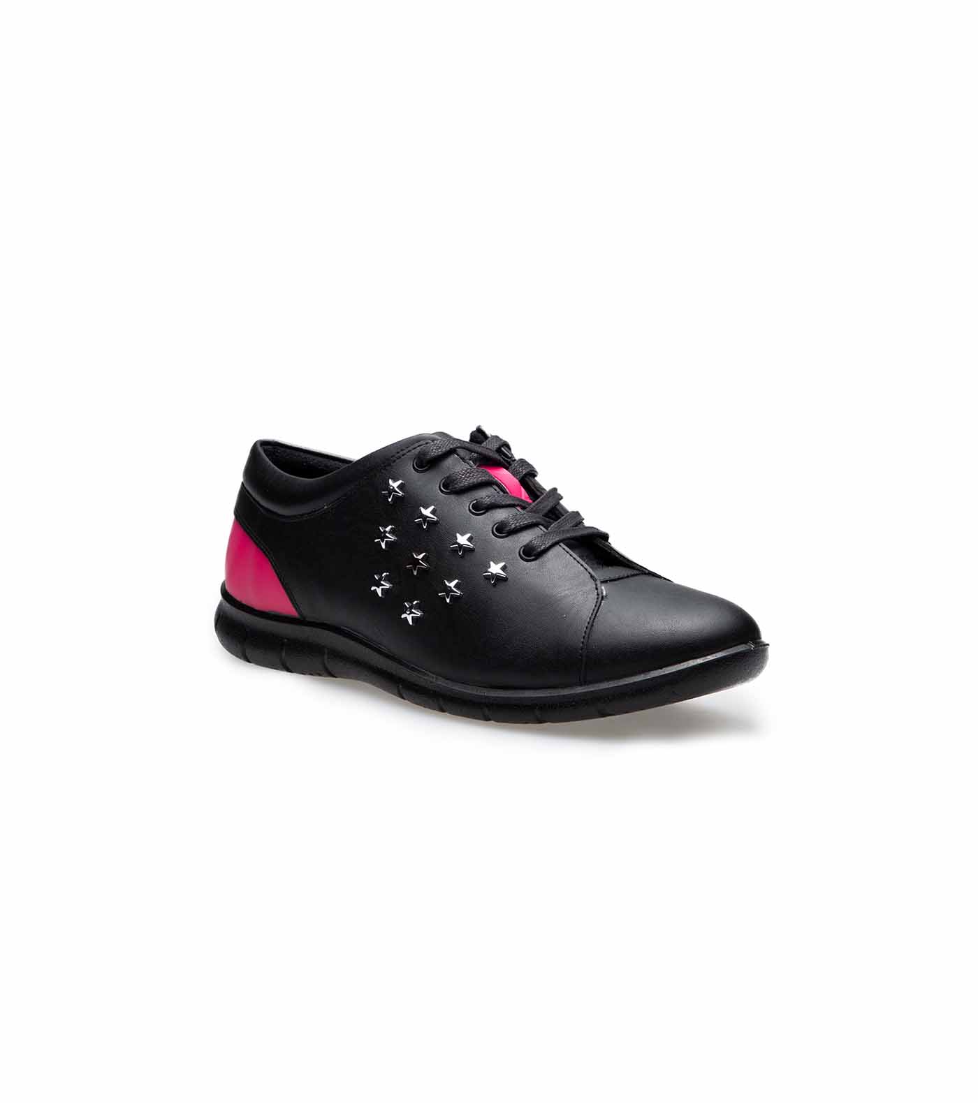 کفش چرم مصنوعی روزمره نوجوان Teen Color Sneaker
