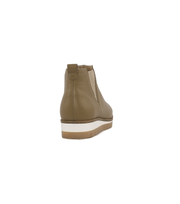 نیم بوت چرمی روزمره زنانه Atrisa Bootie LC