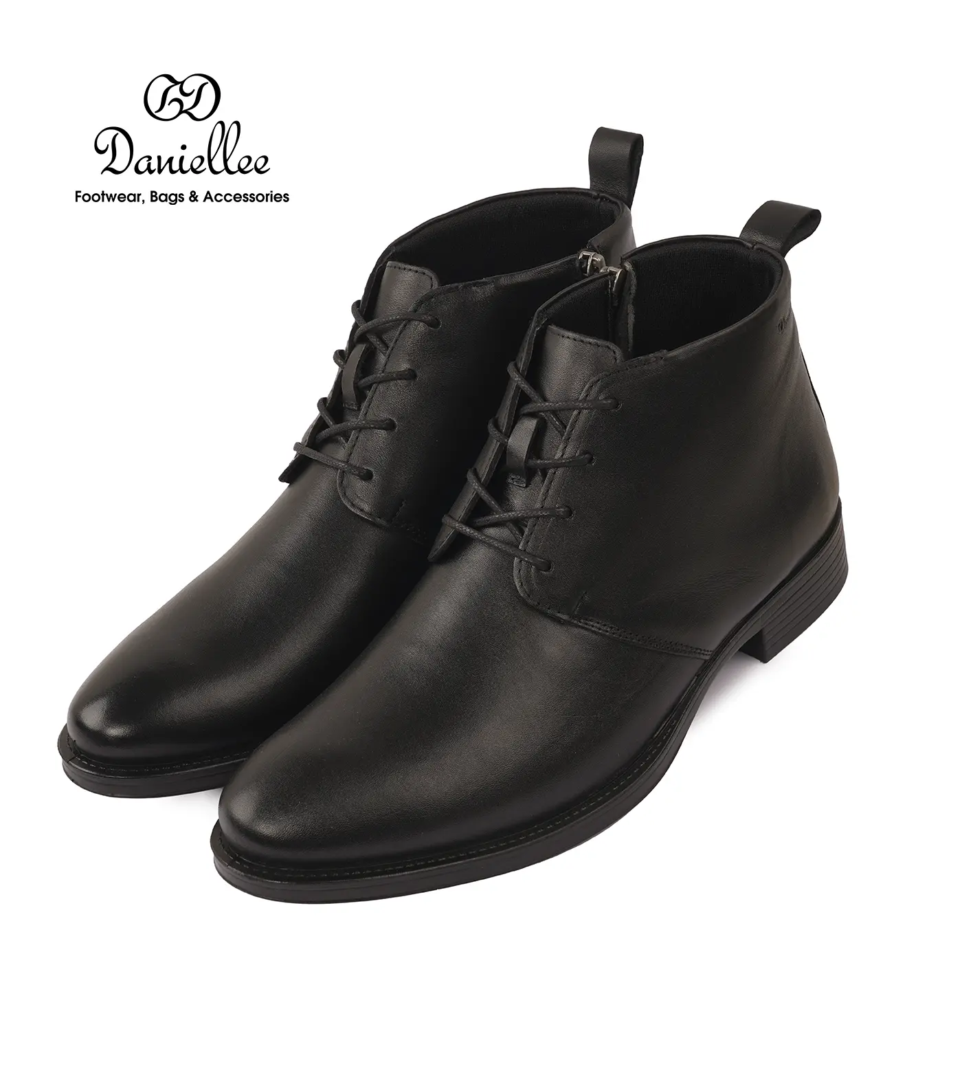 نیم بوت چرمی رسمی مردانه Abtin Bootee LC Lace