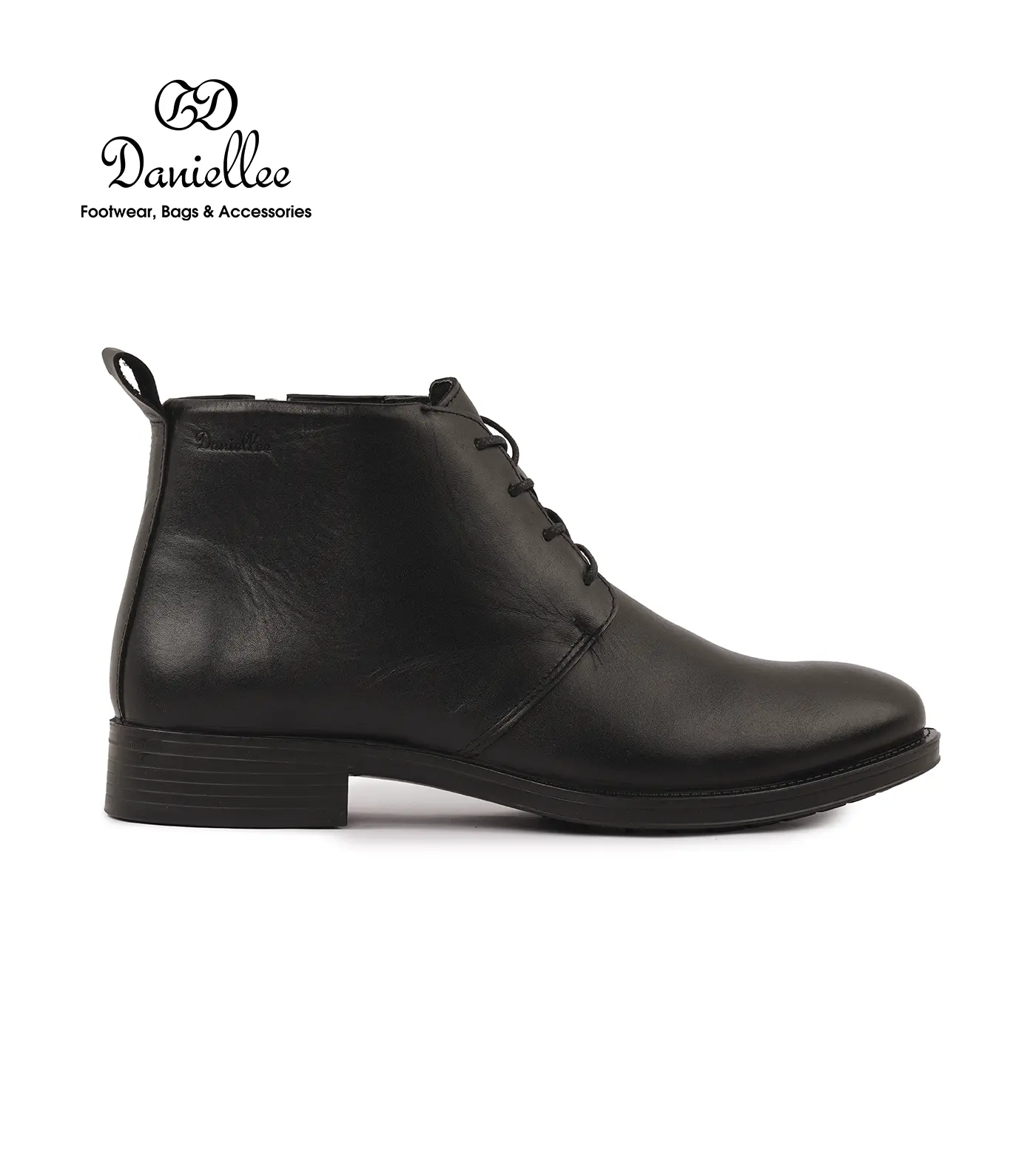 نیم بوت چرمی رسمی مردانه Abtin Bootee LC Lace