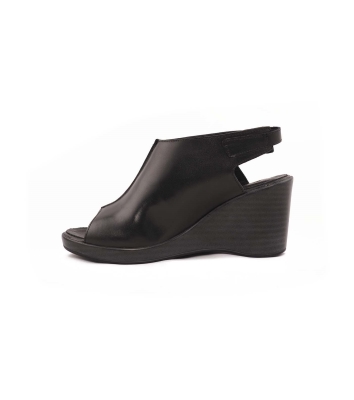 صندل چرمی روزمره زنانه Amstris Peeptoe Back-SPL