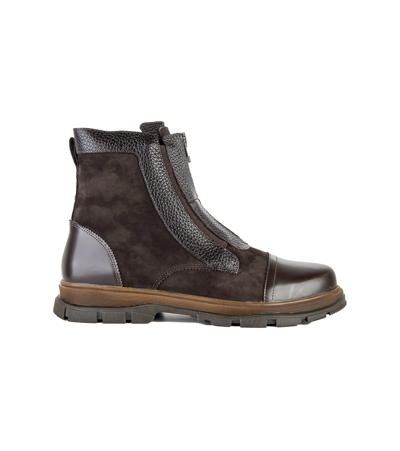 نیم بوت Leather Mix روزمره مردانه Aspad Bootie MC Lace