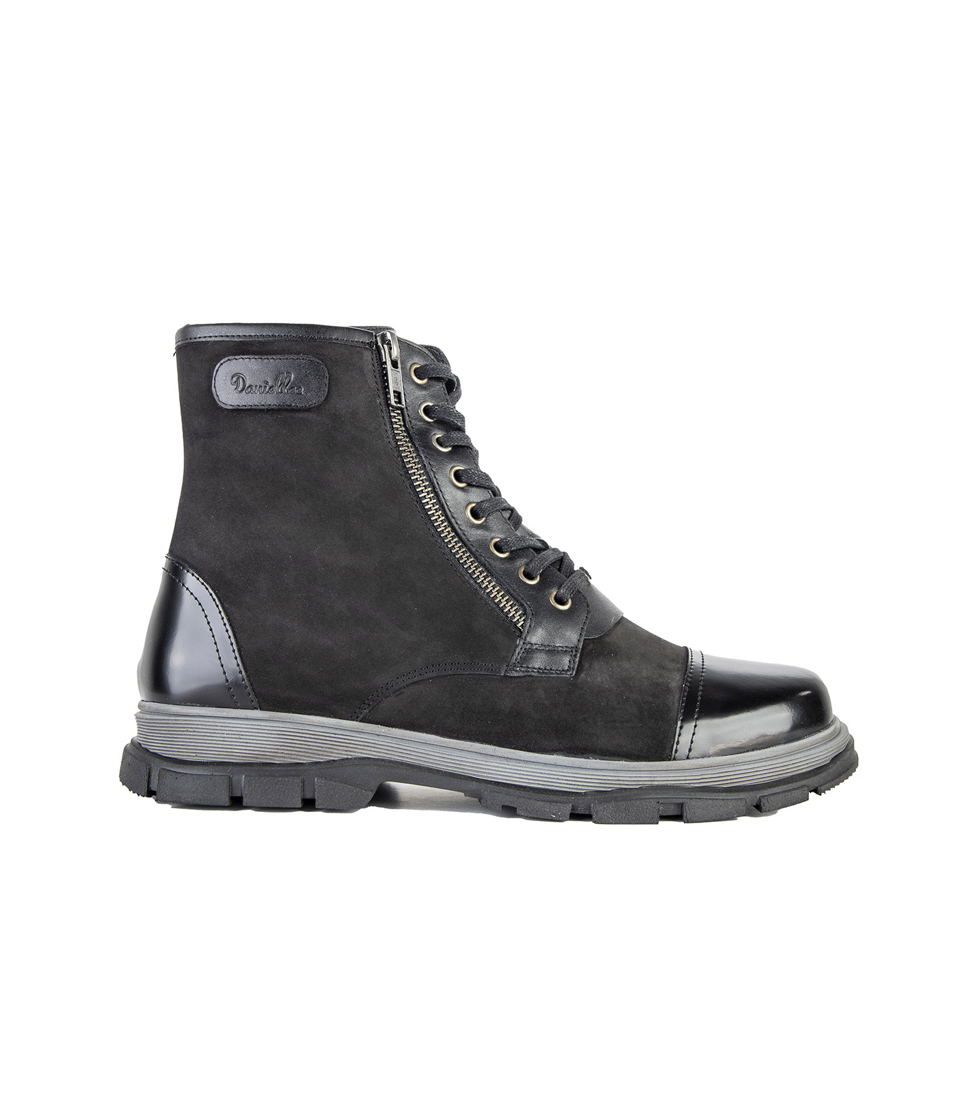 نیم بوت Leather Mix روزمره مردانه Aspad Bootie MC Lace II