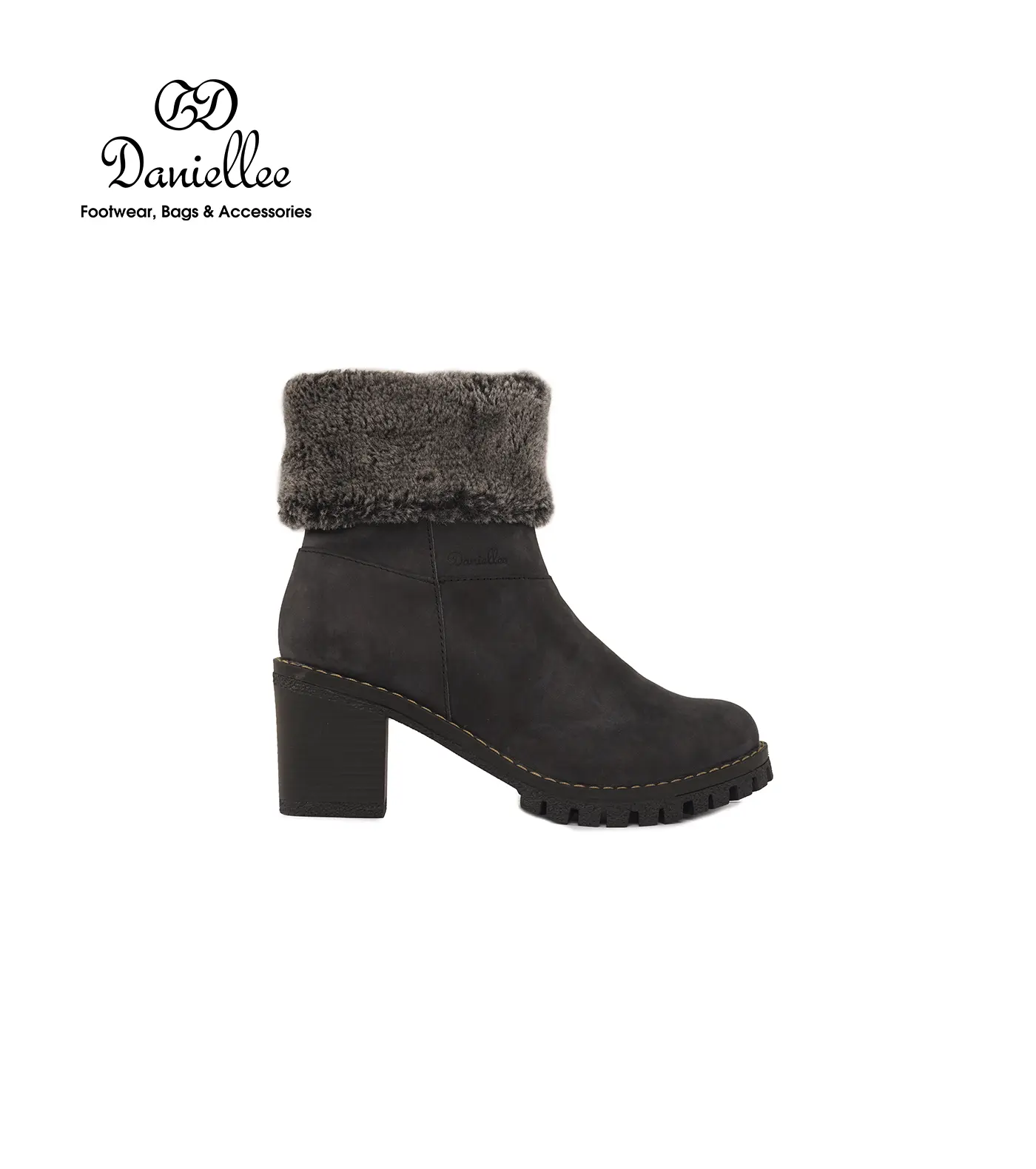 بوت چرمی رسمی زنانه Elica Bootie MC Zip