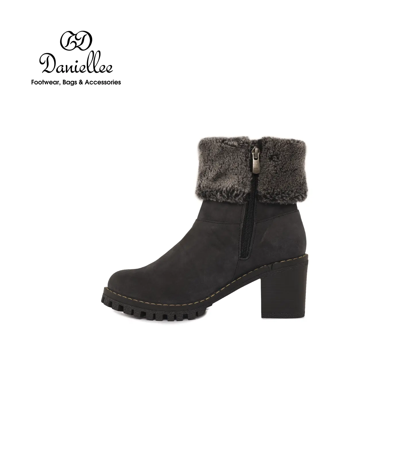 بوت چرمی رسمی زنانه Elica Bootie MC Zip