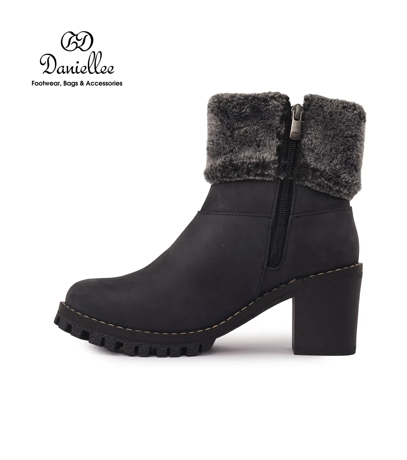 بوت چرمی رسمی زنانه Elica Bootie MC Zip