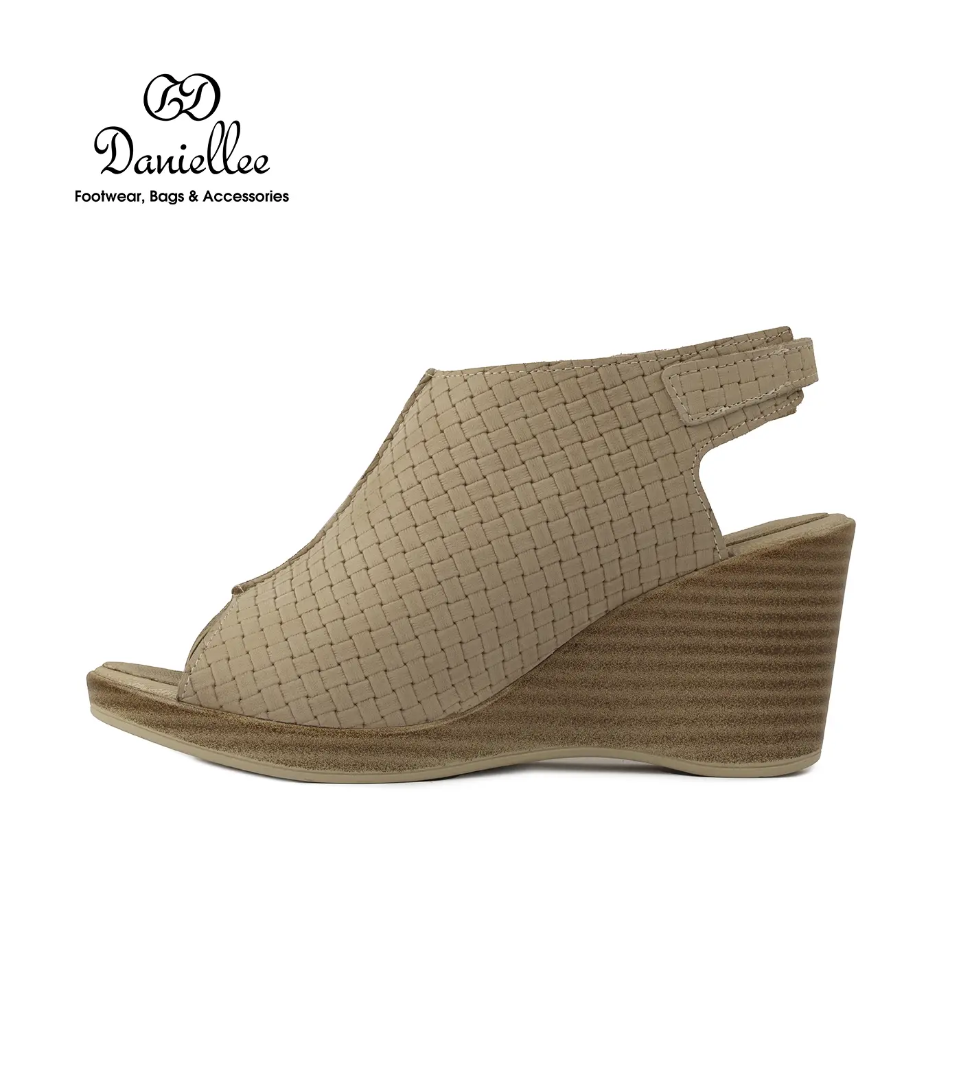 کفش چرمی روزمره زنانه Amstris Peeptoe Back-SPL