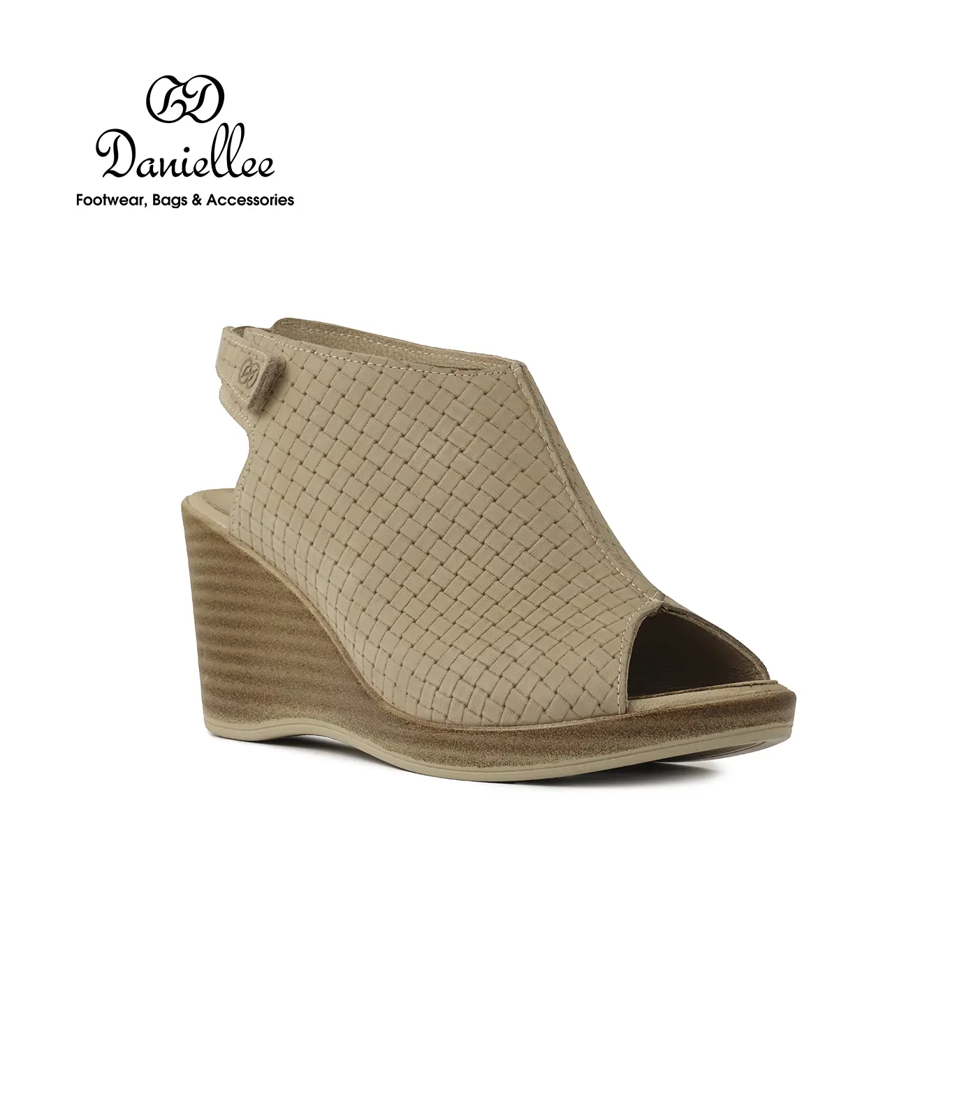 کفش چرمی روزمره زنانه Amstris Peeptoe Back-SPL