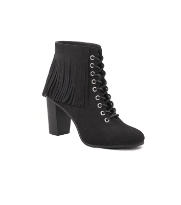 نیم بوت چرمی رسمی زنانه Arta Bootie Lace Pump