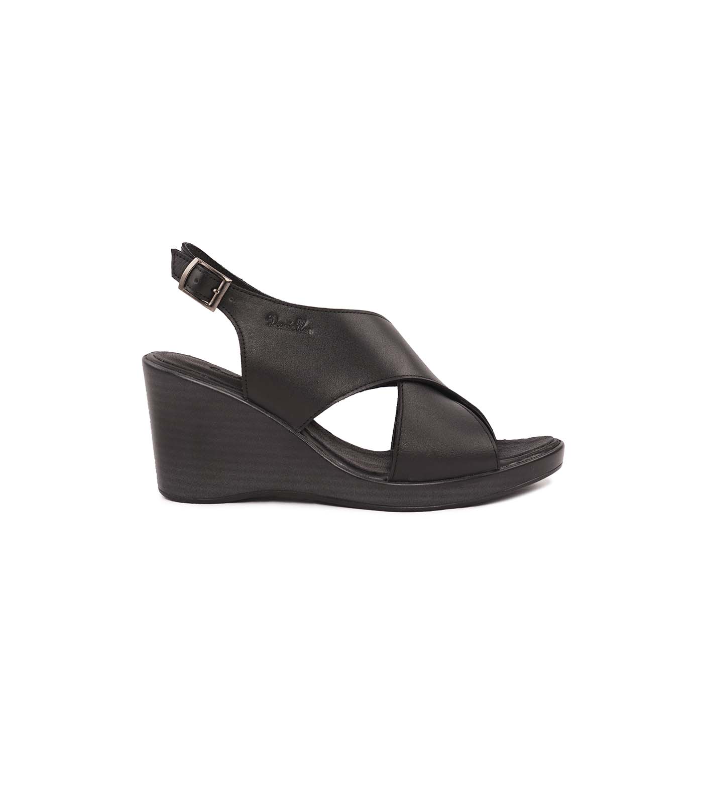 صندل چرمی روزمره زنانه Amstris Peeptoe Sandal X