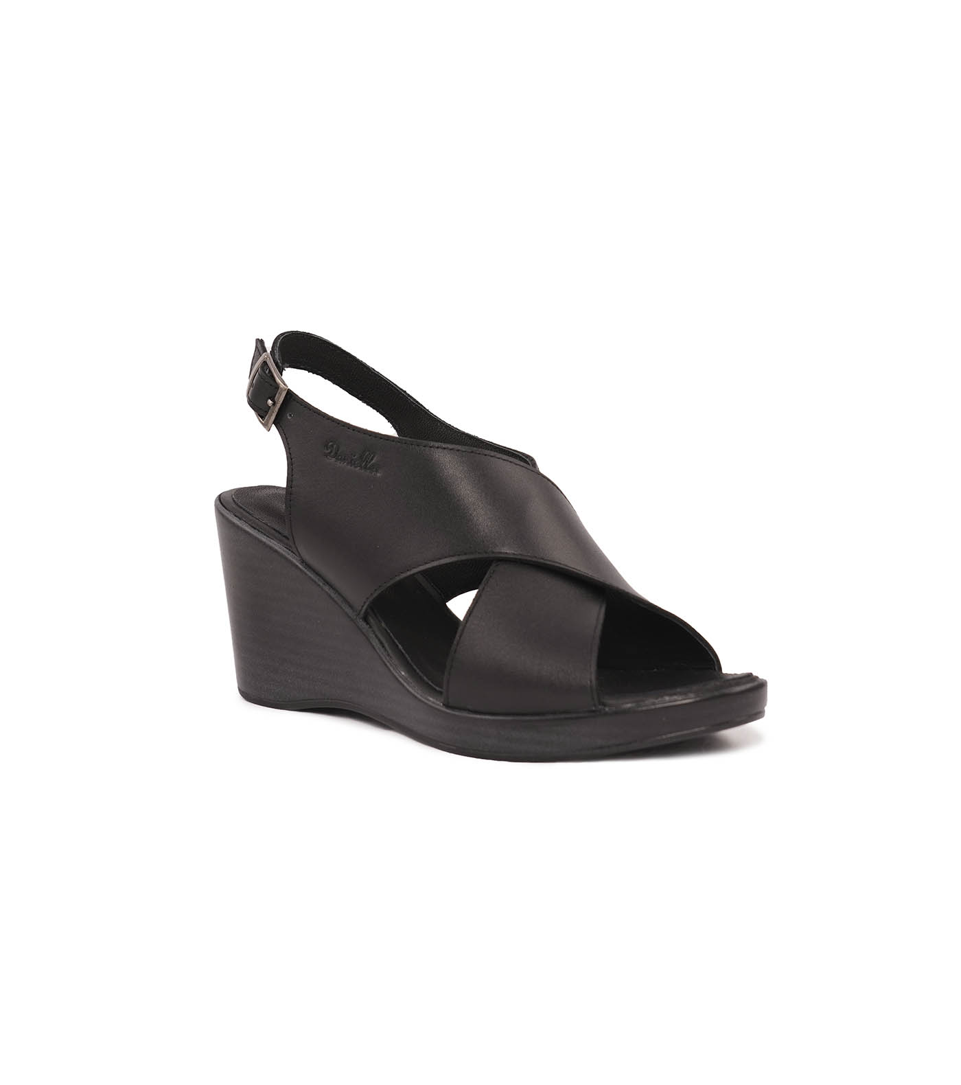 صندل چرمی روزمره زنانه Amstris Peeptoe Sandal X