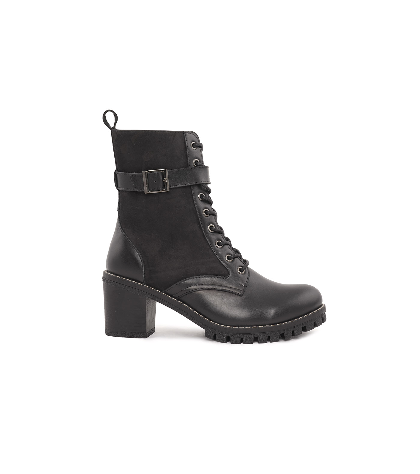 نیم بوت چرمی رسمی زنانه Elica Bootie MC Lace