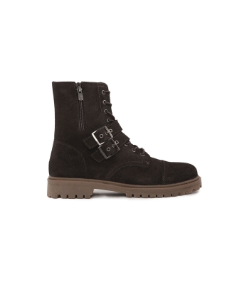 نیم بوت چرمی روزمره مردانه Avas Buckle Bootie MC Lace