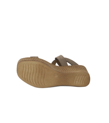 صندل چرمی روزمره زنانه Asa Ankle strap Sandal I