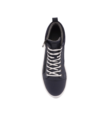 نیم بوت چرمی روزمره مردانه Aron Bootie LC Lace