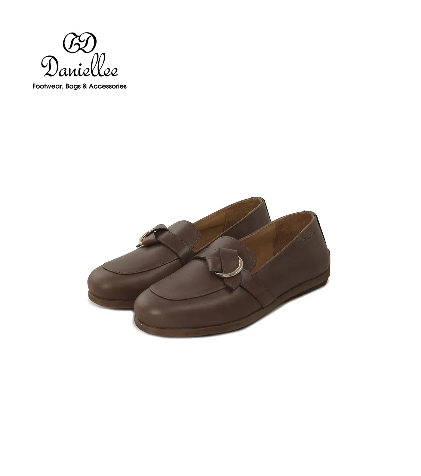 کفش چرمی روزمره زنانه Dani L Moc Buckle