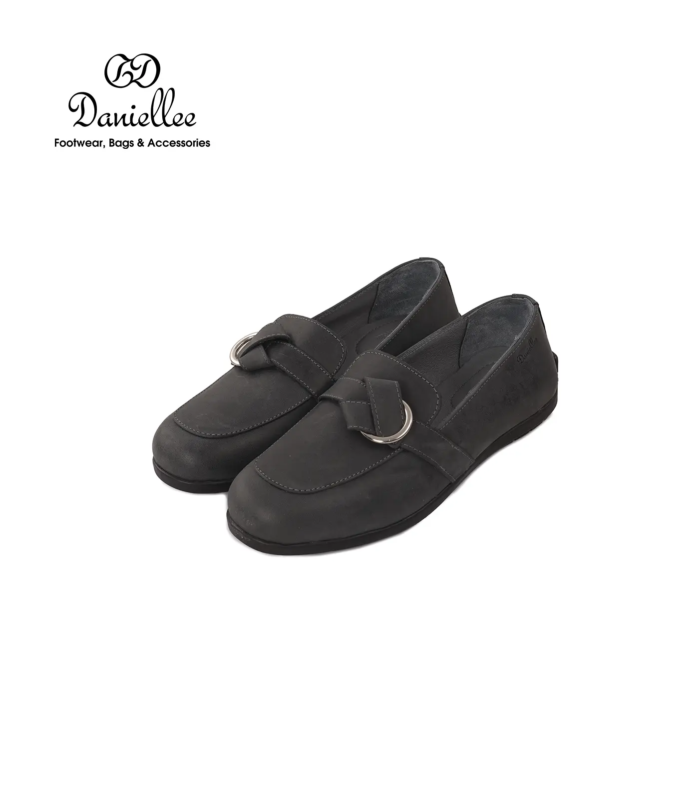 کفش چرمی روزمره زنانه Dani L Moc Buckle