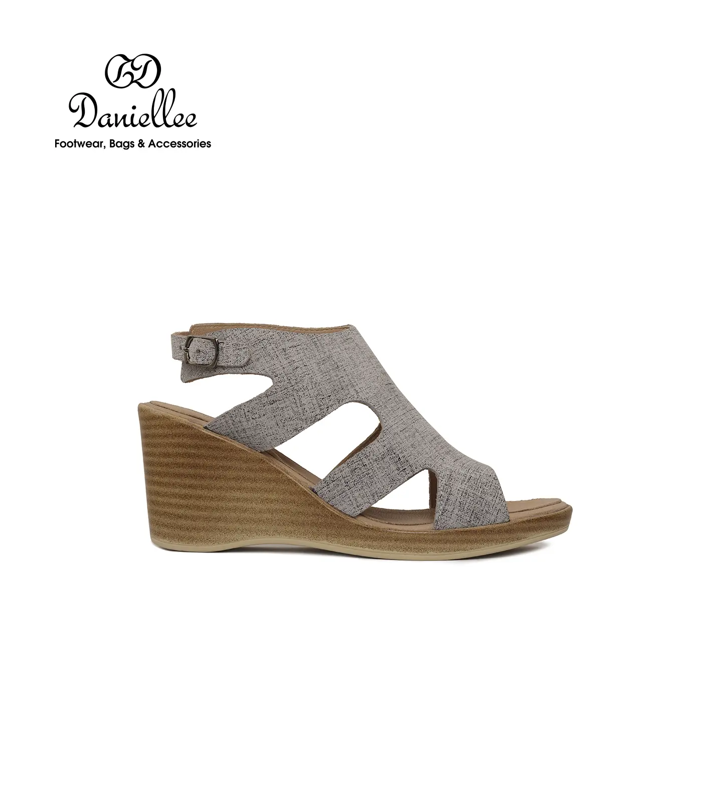 صندل چرمی روزمره زنانه Amstris Peeptoe  Back-Belt