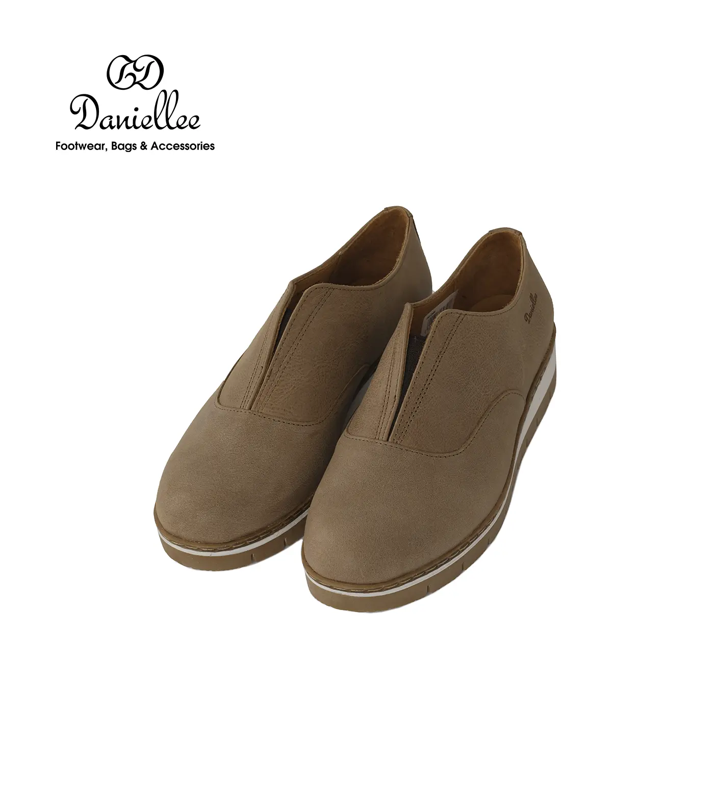 کفش چرمی روزمره زنانه Atrisa SlipOn U