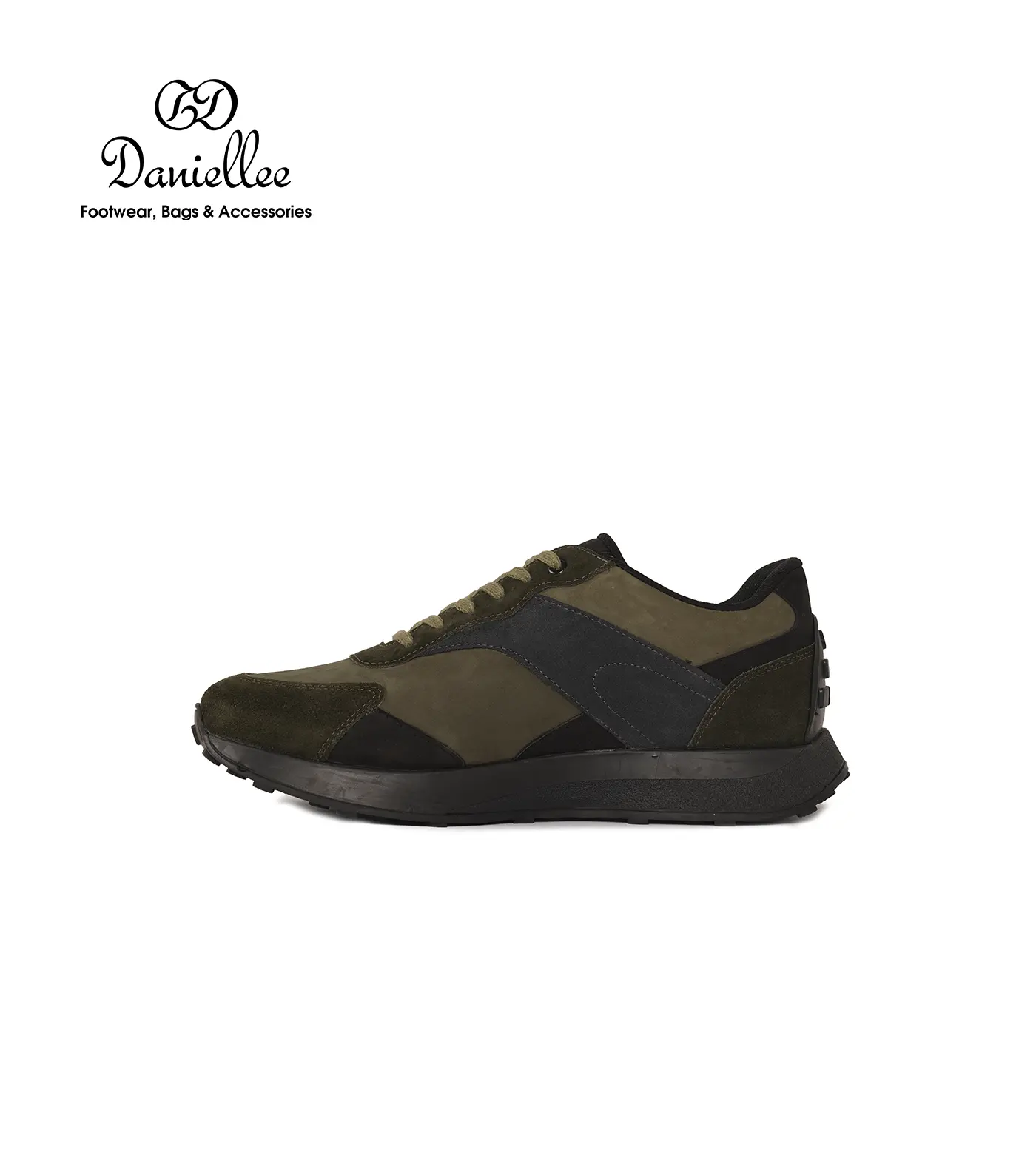 کفش Leather Mix ورزشی مردانه Barsam Band Sneaker
