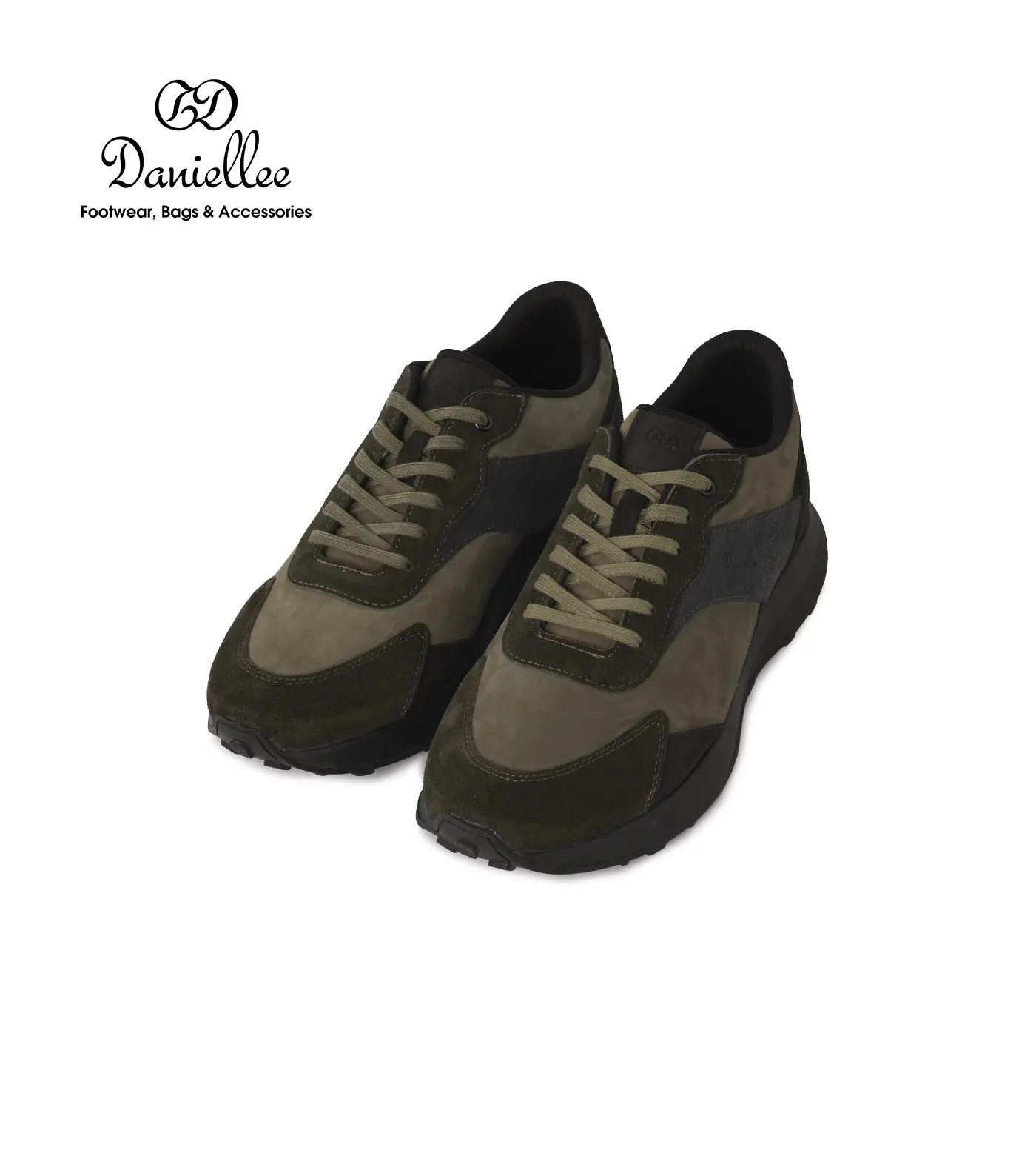 کفش Leather Mix ورزشی مردانه Barsam Band Sneaker