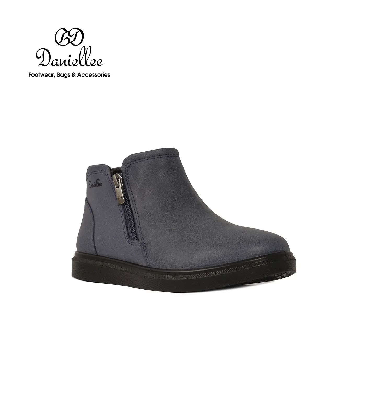 نیم بوت چرمی روزمره زنانه Ariol Bootie LC Zipper