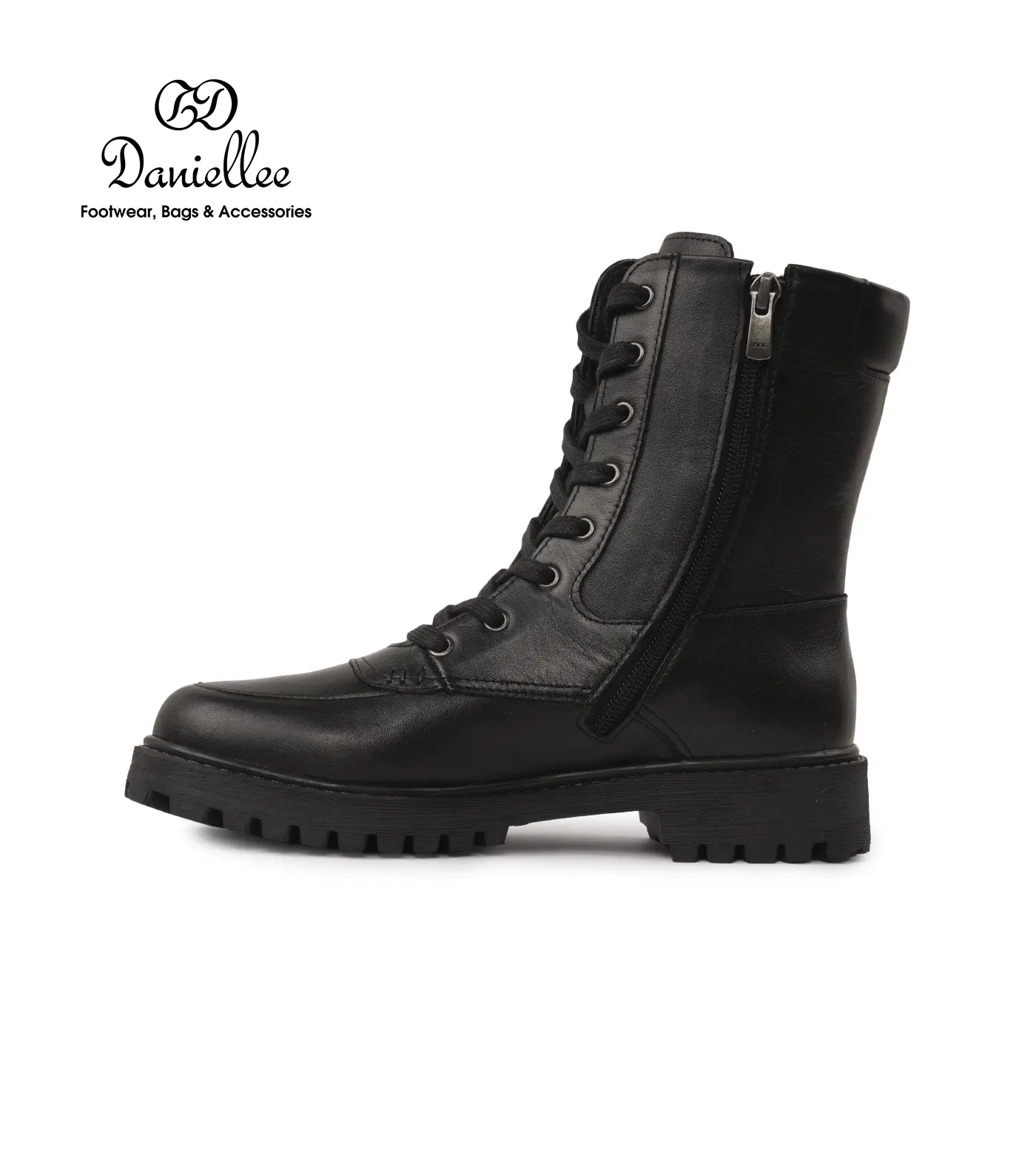 نیم بوت چرمی روزمره زنانه Avas Bootie MC Lace IV