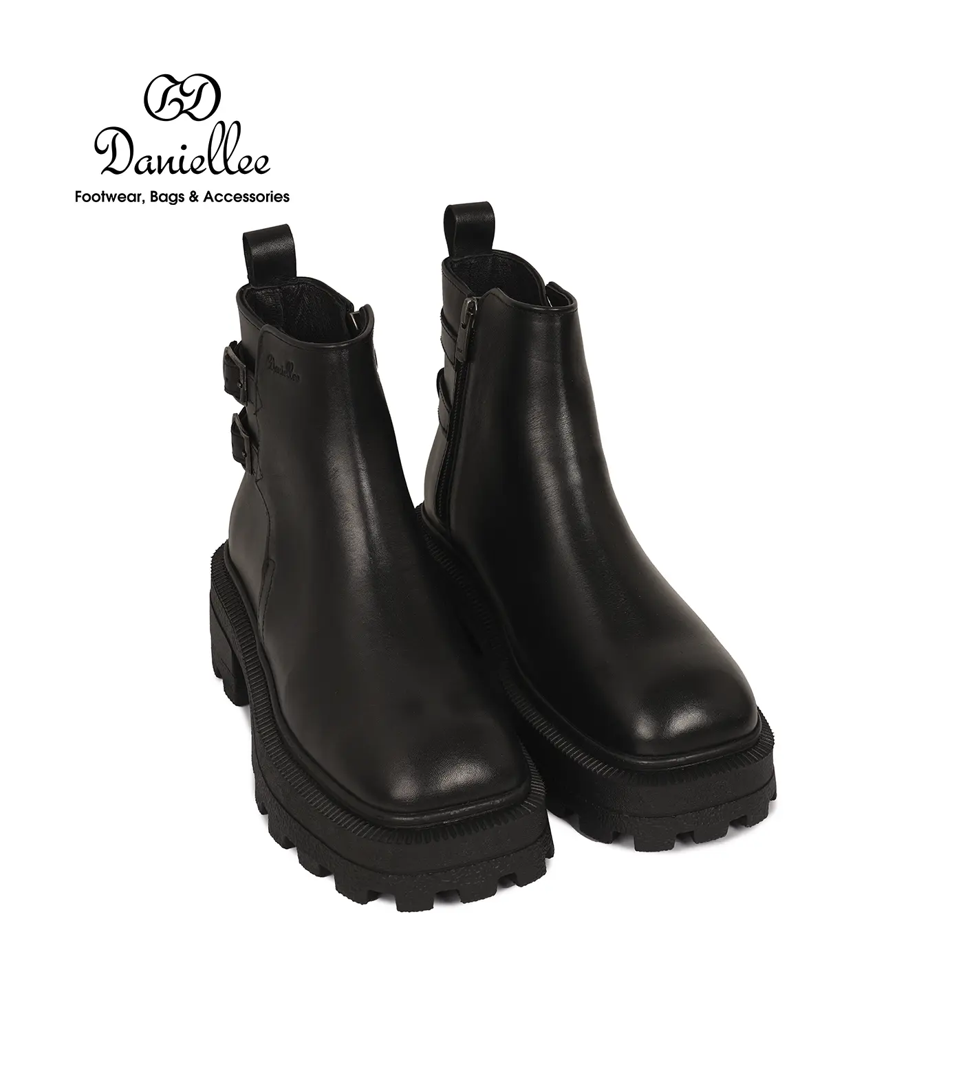 نیم بوت چرمی روزمره زنانه Delsa Bootie MC