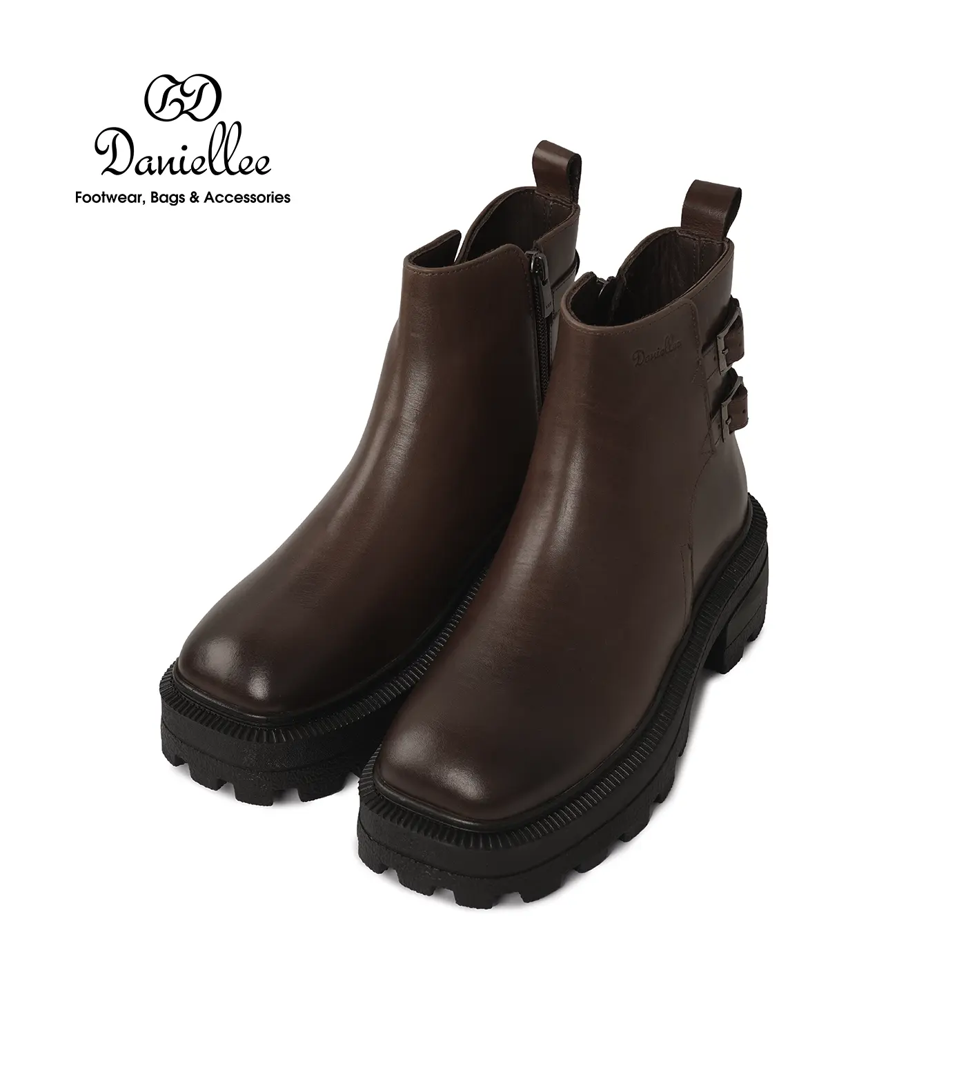 نیم بوت چرمی روزمره زنانه Delsa Bootie MC