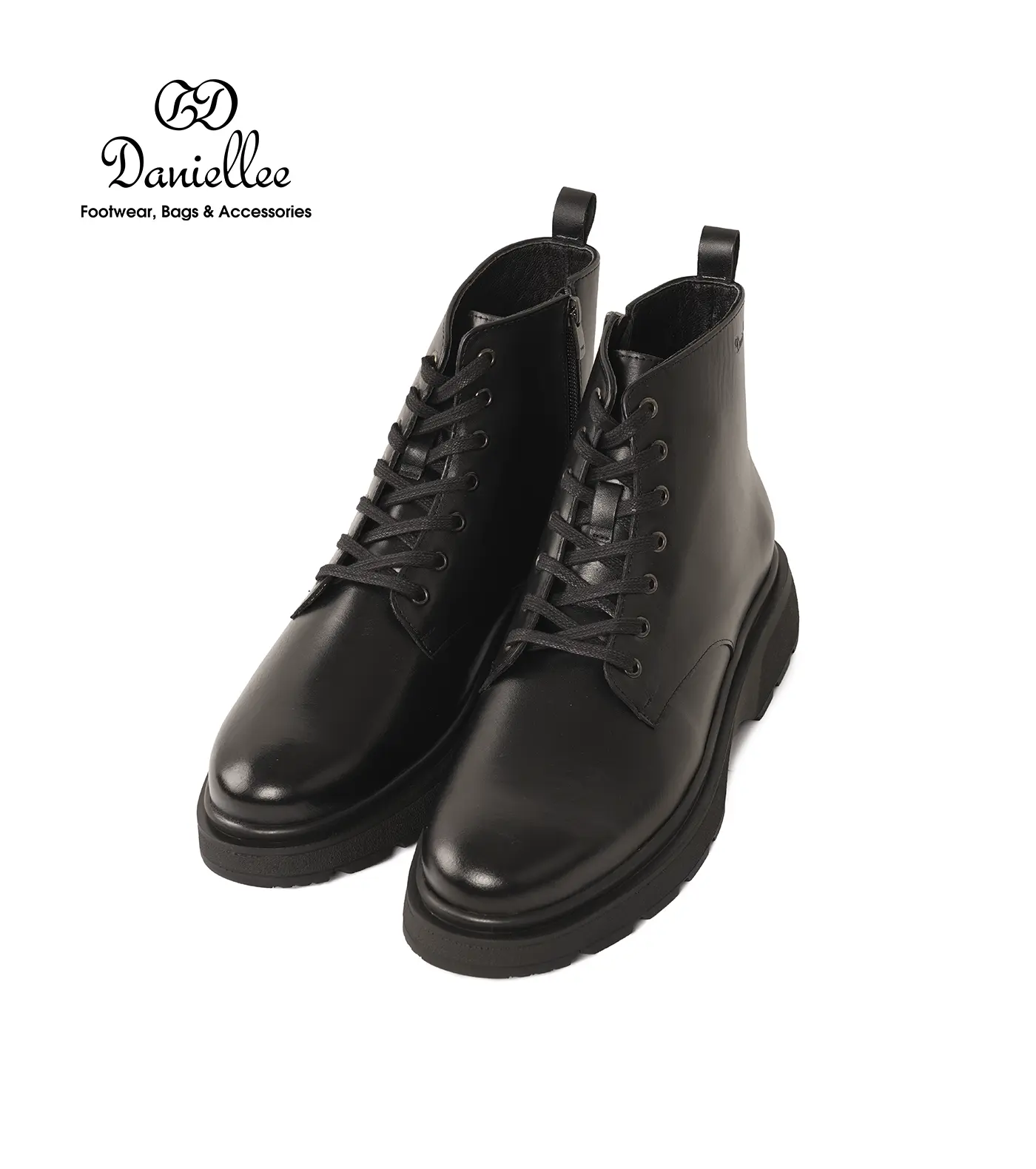 نیم بوت چرمی روزمره مردانه Adas Bootie MC Lace