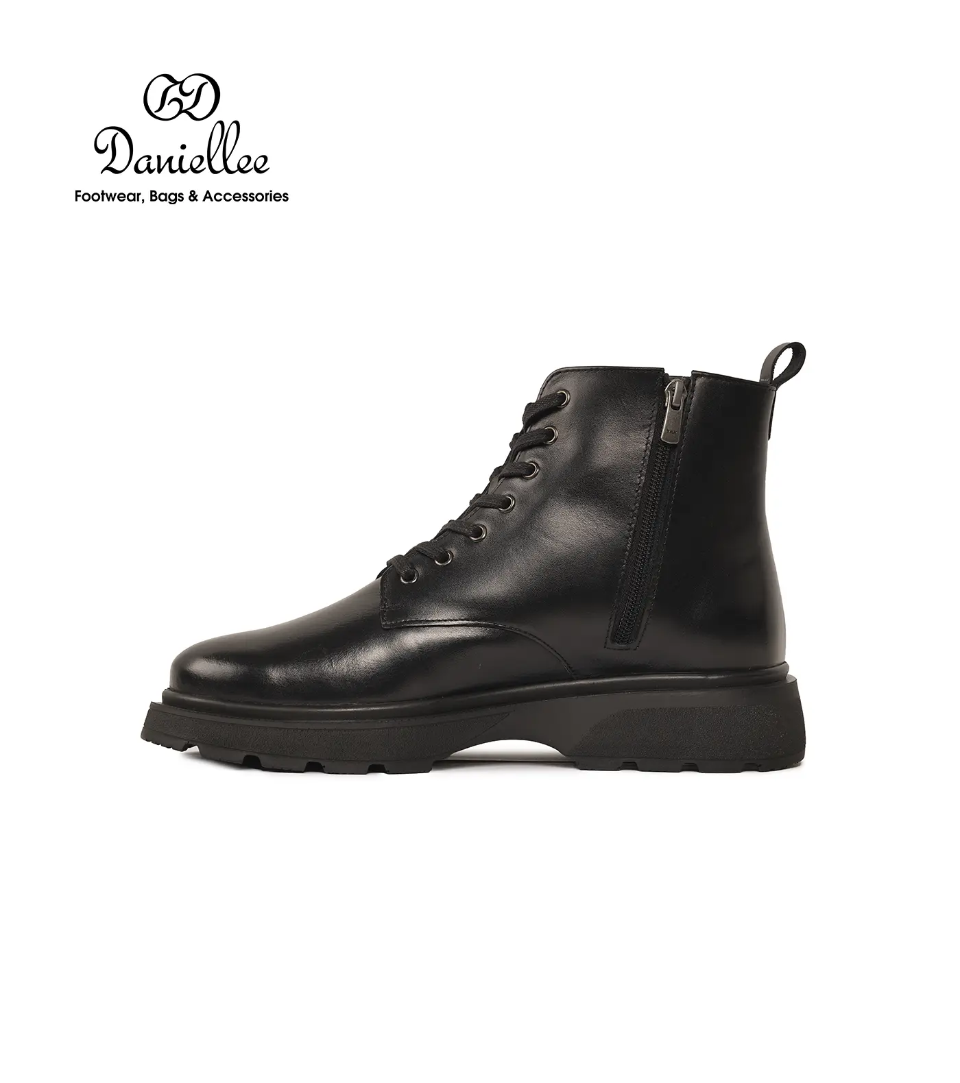 نیم بوت چرمی روزمره مردانه Adas Bootie MC Lace