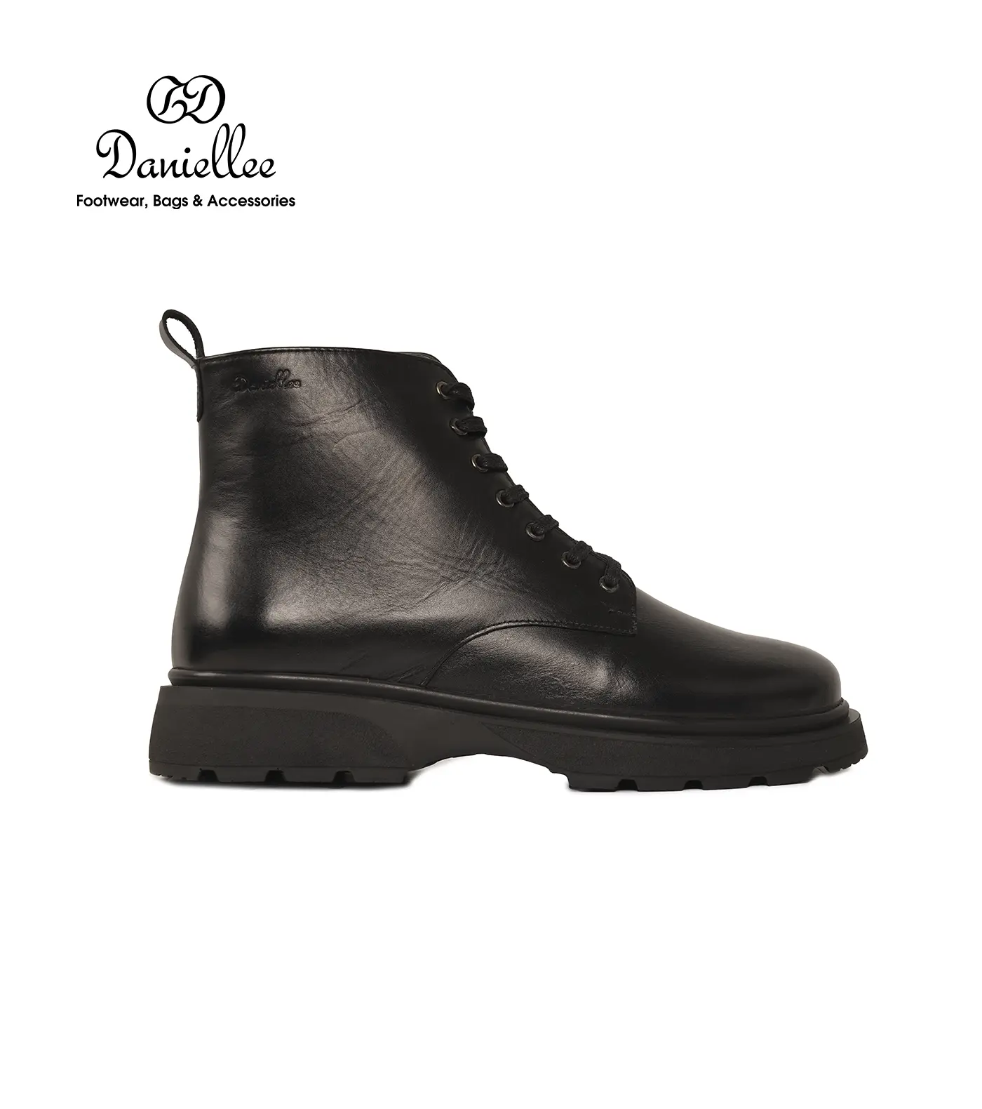 نیم بوت چرمی روزمره مردانه Adas Bootie MC Lace