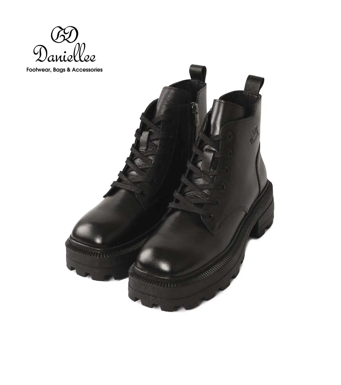 نیم بوت چرمی روزمره زنانه Delsa Bootie MC Lace