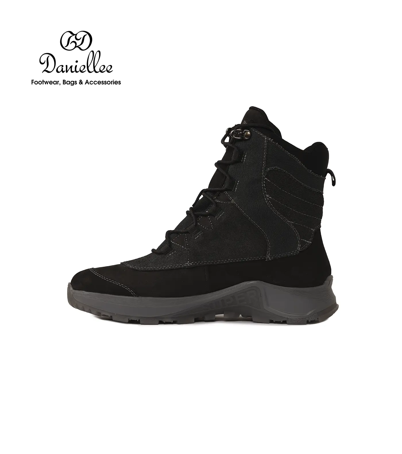 نیم بوت Leather Mix ورزشی مردانه Liam Bootie MC Lace