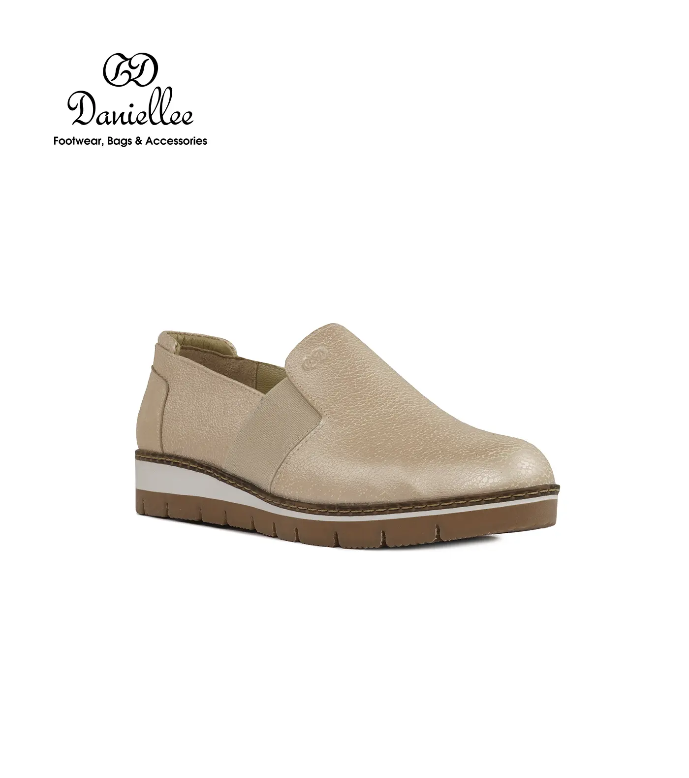 کفش چرمی روزمره زنانه Atrisa Slipon Side