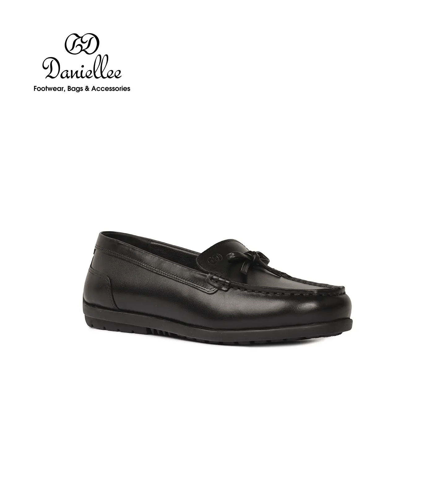 کفش چرمی روزمره زنانه Dani L Moc Bowtie