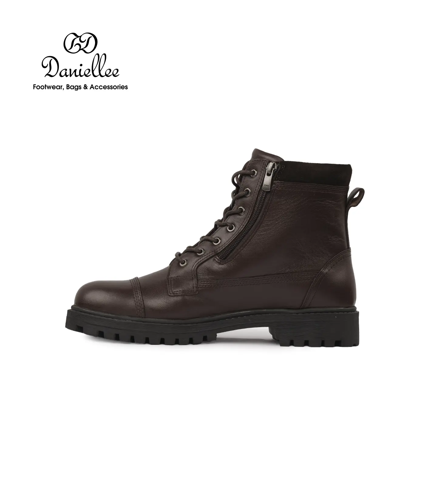 نیم بوت چرمی روزمره مردانه Avas Captoe MC Bootie