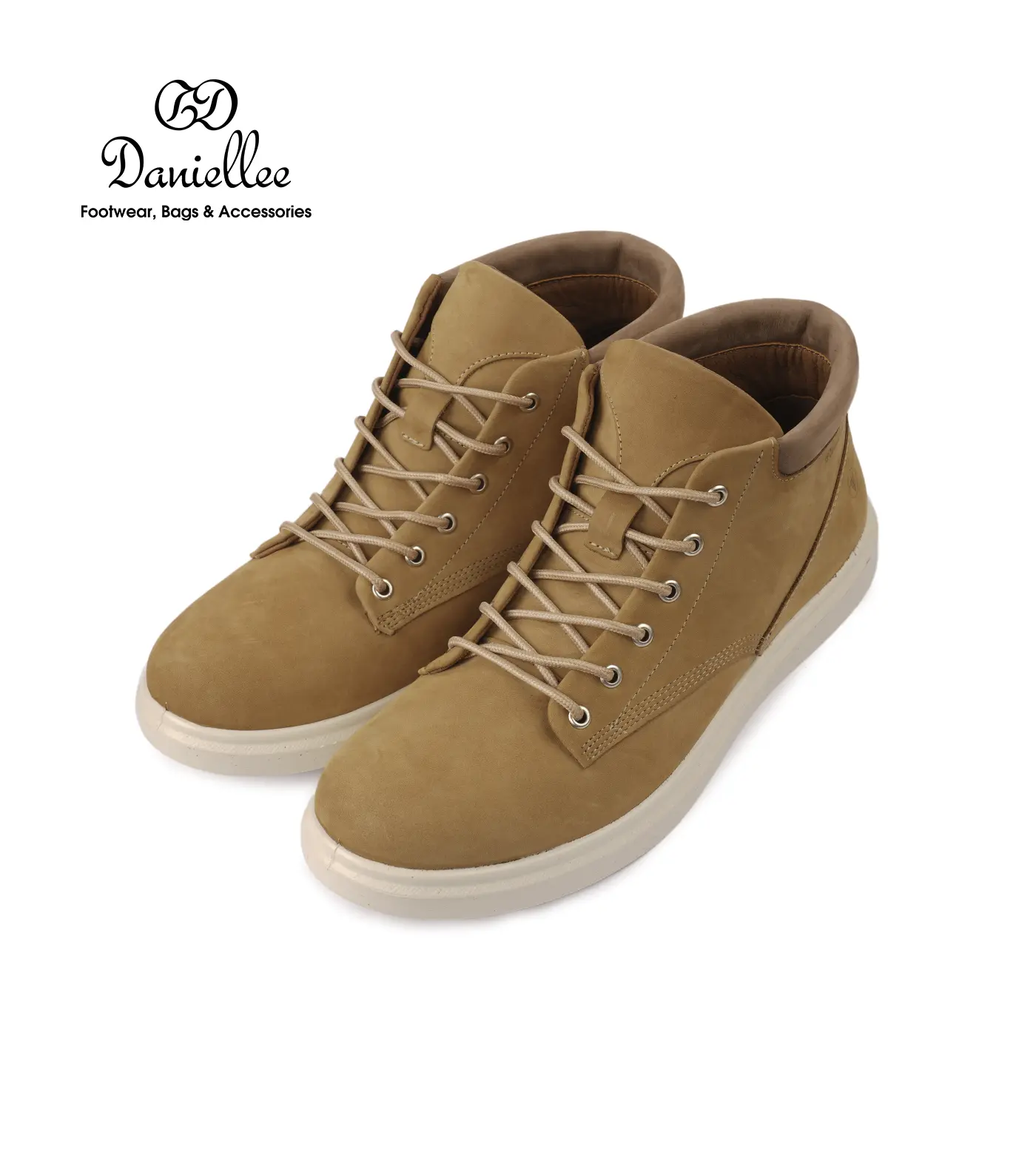 نیم بوت چرمی روزمره مردانه Ariom Bootie LC Lace V