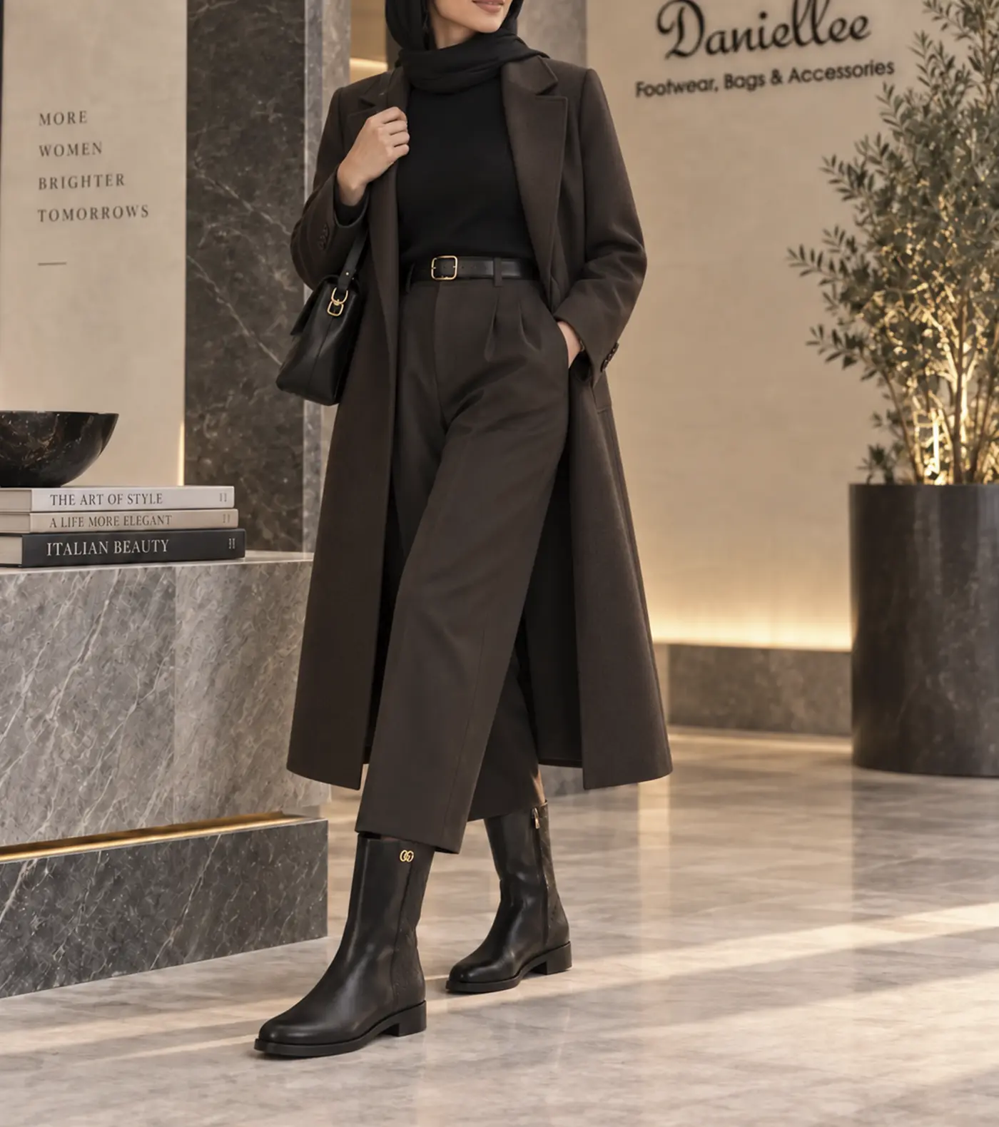نیم بوت چرمی رسمی زنانه Armita Bootie MC Zip