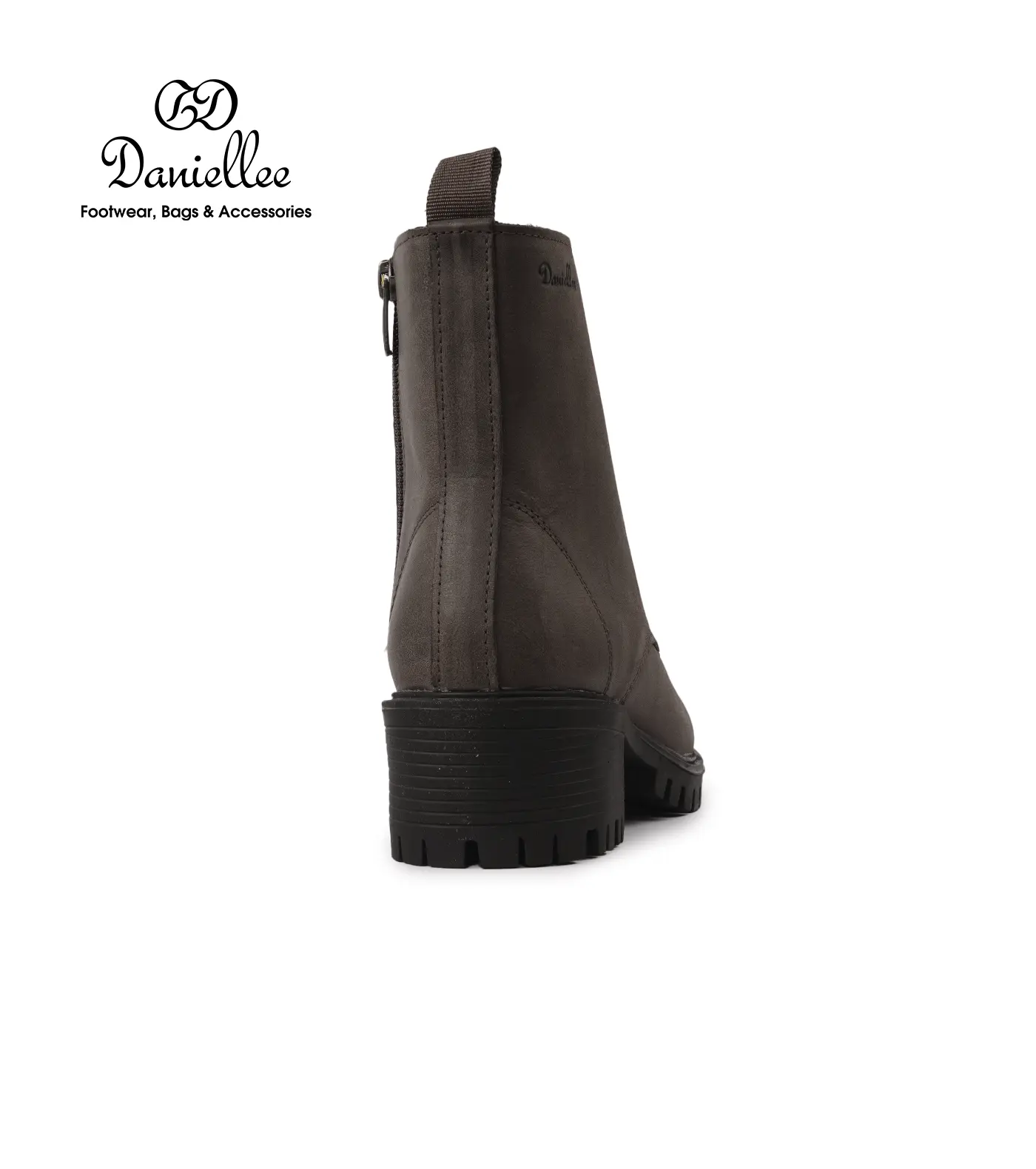 نیم بوت چرمی روزمره زنانه Ava Bootie MC Zip II