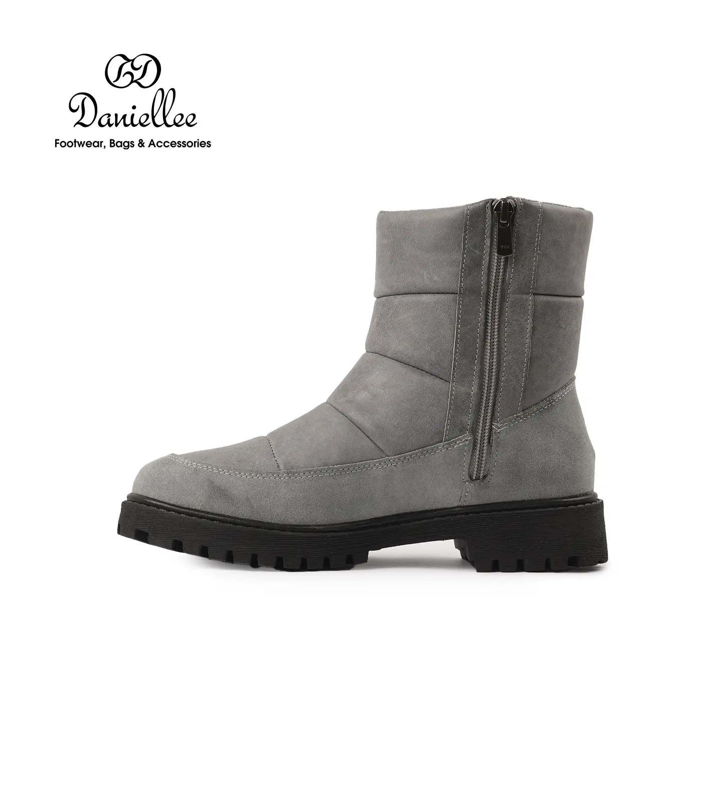 نیم بوت چرمی روزمره زنانه Avas Bootie MC Zip