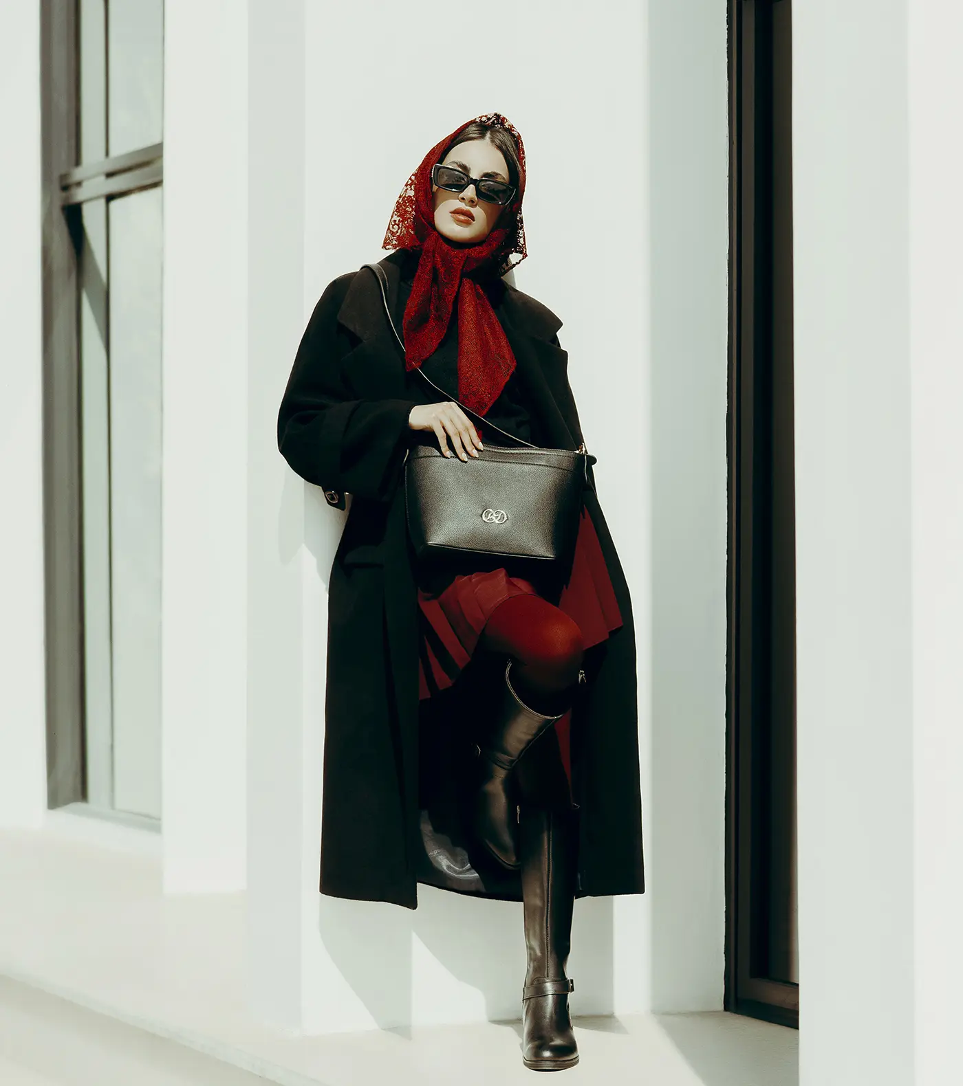 کیف پلی اورتان رسمی زنانه Rozhan