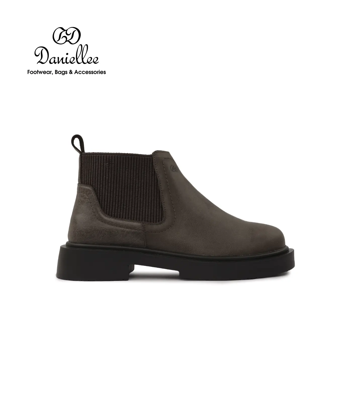 نیم بوت چرمی روزمره زنانه Dina Bootie MC Zip II