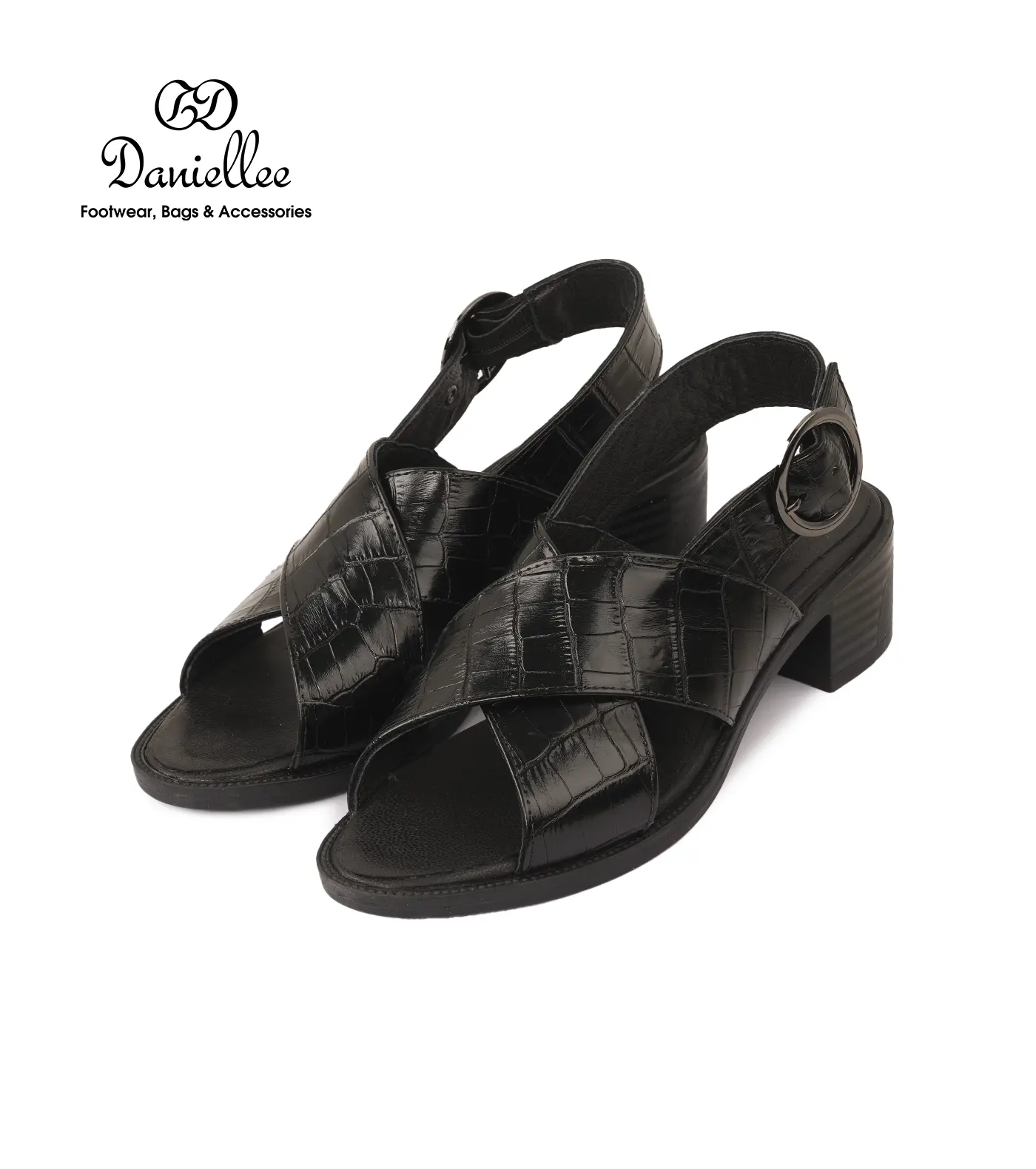 صندل چرمی رسمی زنانه Lena Sandal Anklestrap X