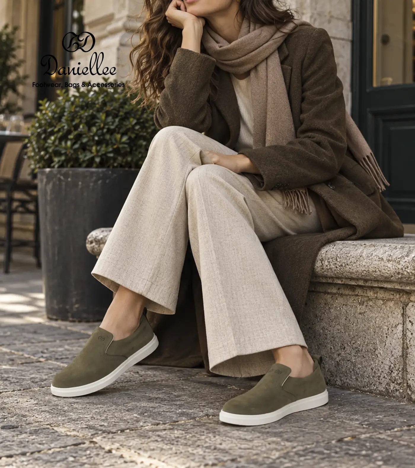 کفش چرمی روزمره زنانه Ariol Slipon III